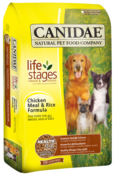 Canidae Chicken & Rice Dry Dog Food - 15 lb.