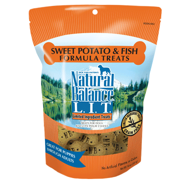 Natural Balance Limited Ingredient Diets Fish & Sweet Potato Allergy Treats 14 oz.