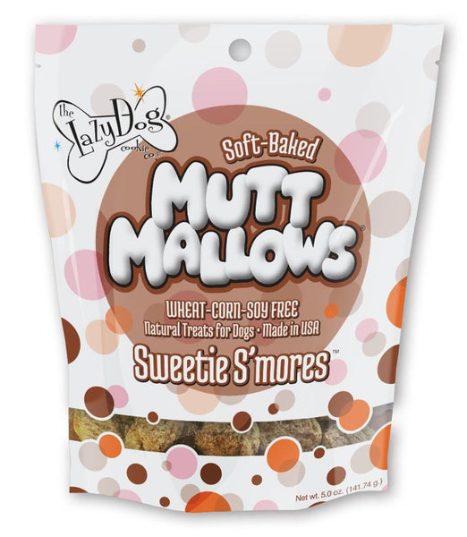 Lazy Dog Mutt Mallows Sweetie S'mores Dog Treat 5 oz