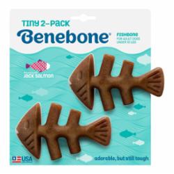 Benebone Fishbone Dog Chew Tiny 2 Pack