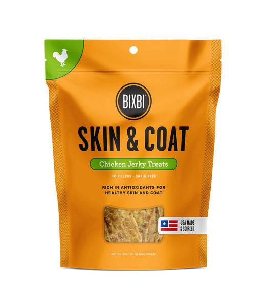 Bixbi Skin & Coat Chicken Jerky Treat 5 oz
