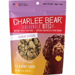 Charlee Bear Bearnola Bites P.B & Honey Flavor 8 oz