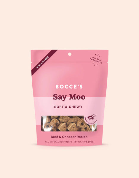Bocce's Bakery Everyday Soft & Chewy Say Moo 6 oz