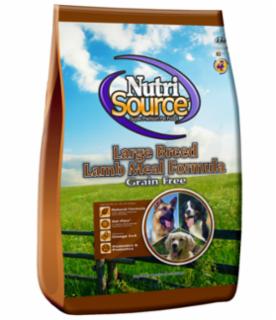 Tuffy's Nutrisource Grain Free Large Breed Lamb/Pea - Dog Food 30 lb.