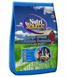 Tuffy's Nutrisource Grain Free Large Breed Chicken/Pea - Dog Food 30 lb.