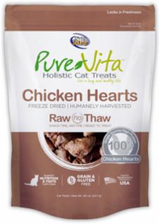 Pure Vita Freeze Dried Chicken Cat Treat .8 oz