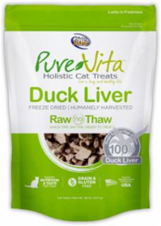 Pure Vita Freeze Dried Duck Cat Treat .9 oz