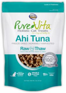 Pure Vita Freeze Dried Ahi Tuna Cat Treat 1.1 oz
