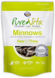 Pure Vita Freeze Dried Minnows Cat Treat .5 oz