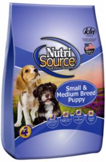 Nutri Source Chicken and Rice Small Medium Puppy Food 5 lb