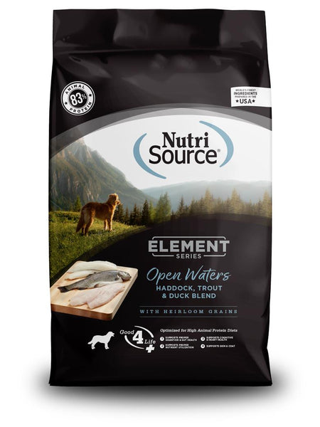 NutriSource Elements Series Open Waters Blend Dog Food 4 lb