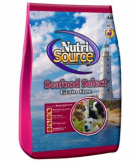 Tuffy's Nutrisource Grain Free Seafood Select Dog Food Made With Salmon, 30#
