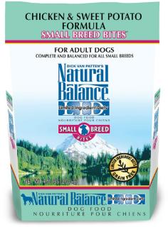 Natural Balance LID Chicken & Sweet Potato Small Breed Bites Dry Dog Food 4.5#