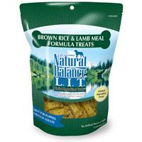 Natural Balance LIT Brown Rice & Lamb Meal Treats 14 oz.