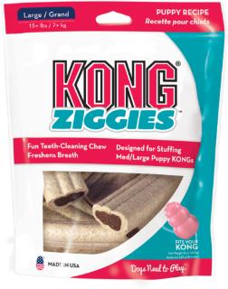 Kong Large Puppy Ziggies 8 oz.