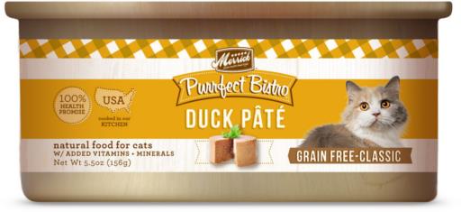 Merrick Purrfect Bistro Duck Pate Cat 5.5 oz