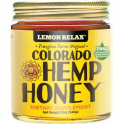 Colorado Hemp Honey Lemon Relax Jars 12 oz