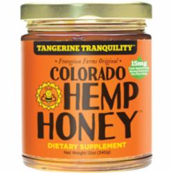 Colorado Hemp Honey Tangerine Tranquility Jars 12 oz