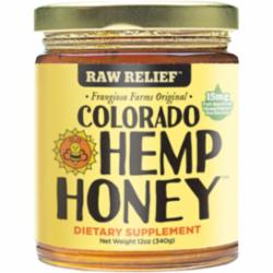 Colorado Hemp Honey Raw Relief Jars 12 oz
