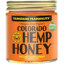 Colorado Hemp Honey Tangerine Tranquility Jars 6 oz