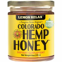 Colorado Hemp Honey Lemon Relax Jars 6 oz