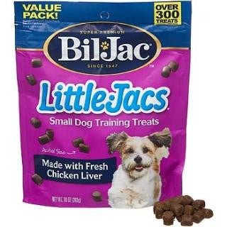 Bil-Jac Little Jacs Liver Small Dog Training Treats 10 oz.