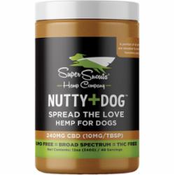 NUTTY+DOG CBD SPREAD (PEANUT BUTTER FLAVOR)