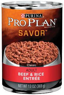 Pro Plan Adult Beef and Rice 13 oz