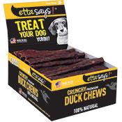 Etta Says Dog Crunch Duck Chew Stick 7 " Sold Per Stick