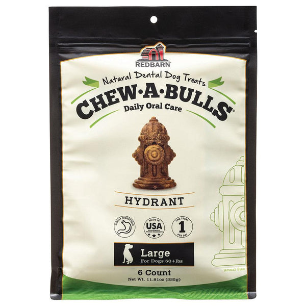 Redbarn Chew-A-Bulls Hydrant Large 6 pack