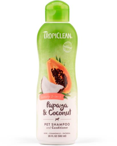 Tropiclean Papaya Shampoo 20 oz