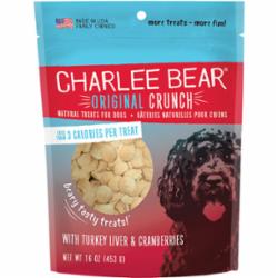 Charlee Bear Dog Turkey Liver & Cranberry Treat 16 oz
