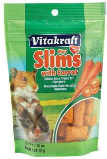 Vitakraft Hamster Mini Carrot Slims 1.76oz