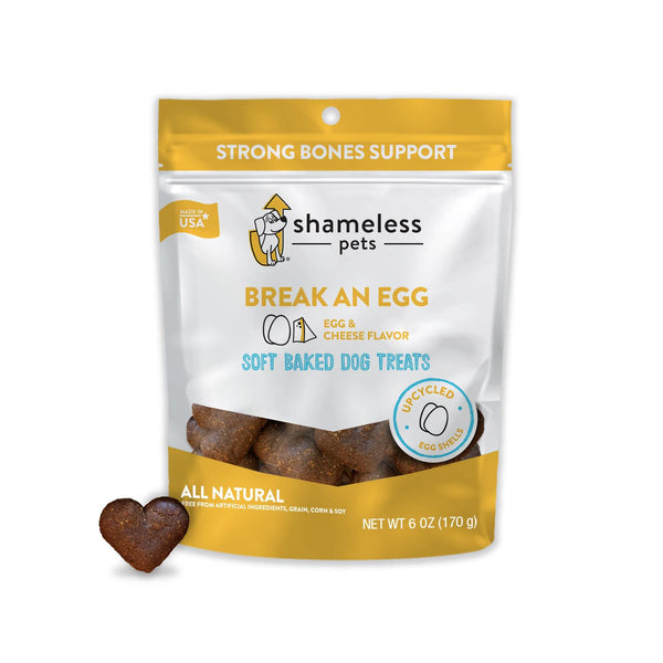 Shameless Pets Break an Egg Flavor Soft-Baked Dog Treats 6 oz