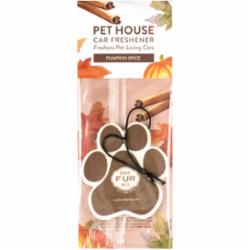 Pet House Candle Pumpkin Spice Car Air Freshener