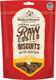Stella & Chewy's Raw Coated Biscuits Cage-Free Chicken Recipe 9 oz
