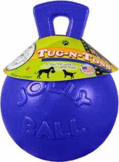 Jolly Pets Tug-N-Toss Blue 4.5"