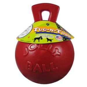 Jolly Pets Tug-N-Toss Red 10"