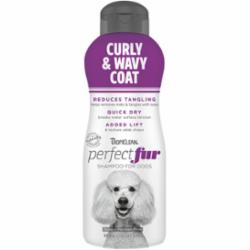 Tropiclean Perfect Fur Curly Shampoo 16 oz