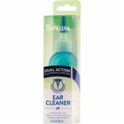 TropiClean Dual Action Ear Cleaner for Pets 4 oz