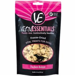 Vital Essentials Freeze Dried Diced Chicken Treat 2.1 oz
