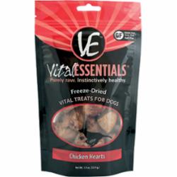 Vital Essentials Freeze Dried Chicken Hearts 1.9 oz