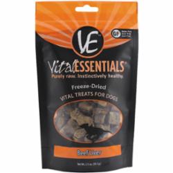 Vital Essentials Freeze Dried Beef Liver Treat 2.1 oz