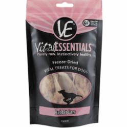 Vital Essentials Freeze Dried Rabbit Ear Treat 4 oz 6pc