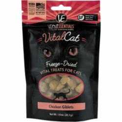 Vital Essentials Freeze-Dried Vital Cat Treats Chicken Giblets 1 oz