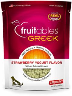Fruitables Greek Strawberry Yogurt Dog Treats 7 oz