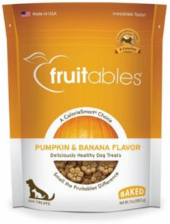 Fruitables Dog Treats Pumpkin & Banana 7 oz