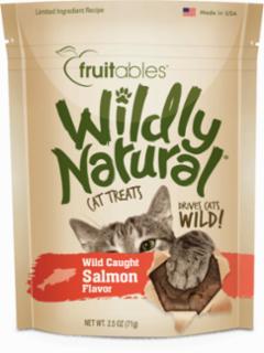 Fruitables Wildly Natural Cat Treats Salmon 2.5oz