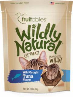Fruitables Wildly Natural Cat Treats Tuna 2.5oz