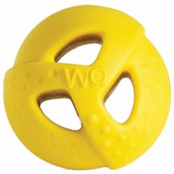 WO DOG BALL YELLOW